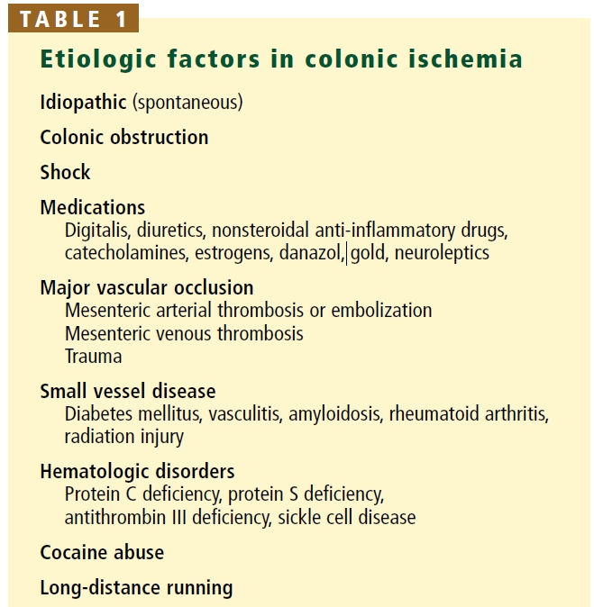 Ischemic colitis (허혈성 대장염) 네이버 블로그