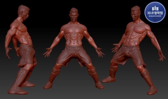3d프린터 피규어 내일배움카드 Ncs 캐릭터제작 13기 수강생 작품 3d지브러시 네이버 블로그