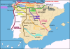 maps of camino de santiago